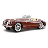 Speelgoedauto Jaguar XK 120 cabriolet rood 1:24   - - thumbnail