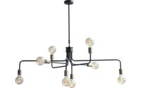 Goossens Hanglamp Lauren, Hanglamp met 8 lichtpunten