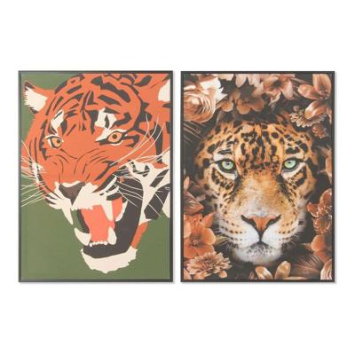 Canvas DKD Home Decor polyestyreen Canvas 52 x 2,7 x 72 cm