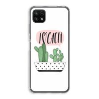 I love cacti: Samsung Galaxy A22 5G Transparant Hoesje
