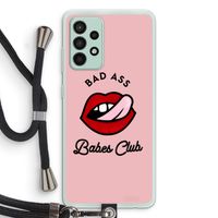 Badass Babes Club: Samsung Galaxy A52s 5G Transparant Hoesje met koord Badass Babes Club: Samsung Galaxy A52s 5G Transparant Hoesje met koord