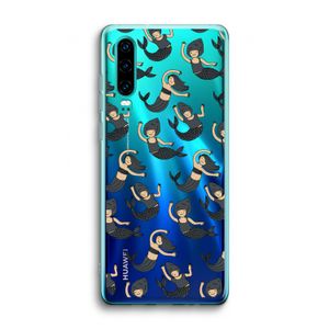 Zeemeermin: Huawei P30 Transparant Hoesje