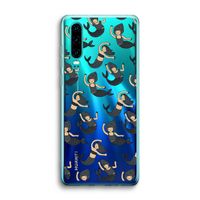 Zeemeermin: Huawei P30 Transparant Hoesje
