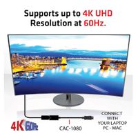 Club 3D DisplayPort 1.4 to HDMI 2.0b HDR Active Adapter adapter CAC-1080 - thumbnail