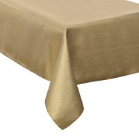 Tafelkleed gouden glitters print - 140 x 360 cm polyester Tafelkleed gouden glitters print - 140 x 360 cm polyester