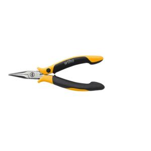 Wiha 10348 Platte rondbektang ESD Recht Gereedschapsstaal 120 mm
