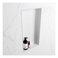 Wandnis Solid Surface Easy | In- en opbouw | 30x60x8 cm | 1 vak | Cale/Talc