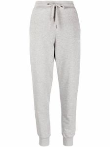 Woolrich pantalon de jogging à logo brodé - Gris