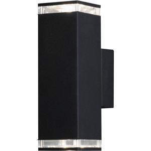 Konstsmide Pollux 407-750 Buitenlamp (wand) LED GU10 14 W Zwart