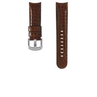 TW Steel horlogeband TWB127 / TW127 Leder Bruin 24mm + bruin stiksel - thumbnail