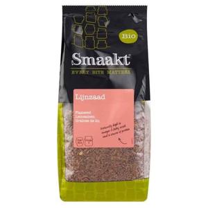 Smaakt Lijnzaad bio, heel (500 gr)
