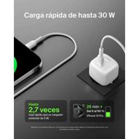 Kabel Lightning Belkin WCA008KQWH Wit 30 W