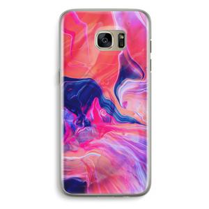 Earth And Ocean: Samsung Galaxy S7 Edge Transparant Hoesje