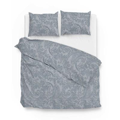 Dekbedovertrek Katoen Flanel Paisley Di Lino Denim Patroon 240x200 Cm Zo!Home - Dekbed-Discounter.nl