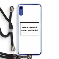 Alone: Honor Play 8A Transparant Hoesje met koord