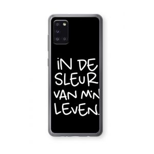 De Sleur: Samsung Galaxy A31 Transparant Hoesje