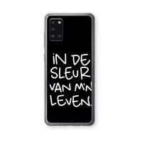 De Sleur: Samsung Galaxy A31 Transparant Hoesje