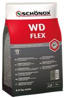 Schonox Wd Flex Waterafstotende Flexibele Cementvoeg Wit 5kg Schonox Wd Flex Waterafstotende Flexibele Cementvoeg Wit 5kg
