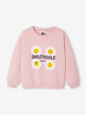 Smiley® World Meisjes Sweat lichtroze