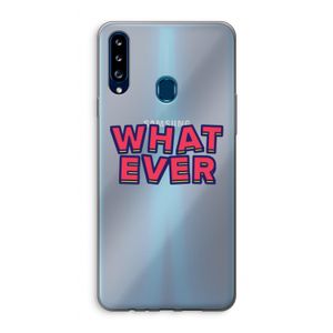 Whatever: Samsung Galaxy A20s Transparant Hoesje