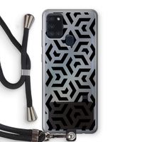 Crazy pattern: Samsung Galaxy A21s Transparant Hoesje met koord Crazy pattern: Samsung Galaxy A21s Transparant Hoesje met koord