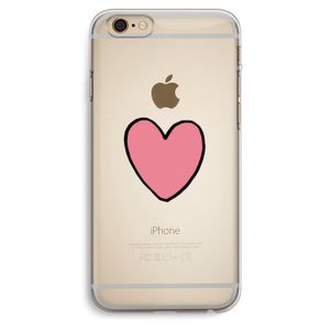 Hartje: iPhone 6 Plus / 6S Plus Transparant Hoesje