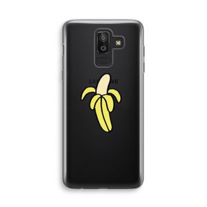 Banana: Samsung Galaxy J8 (2018) Transparant Hoesje