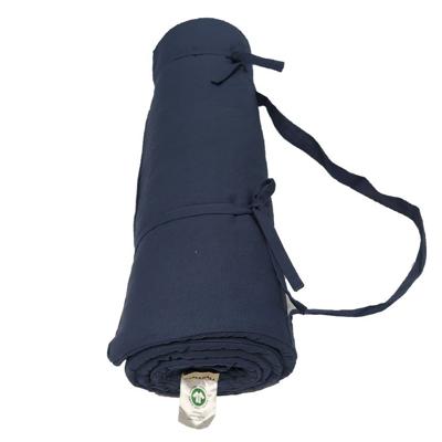 Katoenen yogamat - Denimblauw