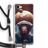 Voyager: Pixel 3 Transparant Hoesje met koord