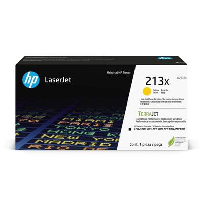 Originele Toner HP 213X Geel Zwart
