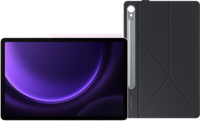 Samsung Galaxy Tab S9 FE 128GB Wifi Paars + Book Case Zwart - thumbnail