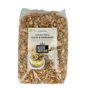 Muesli krokant kokos en hazelnoten bio