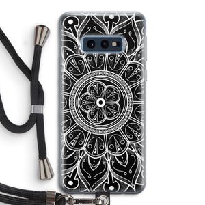 Roses Are Red: Samsung Galaxy S10e Transparant Hoesje met koord