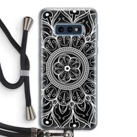 Roses Are Red: Samsung Galaxy S10e Transparant Hoesje met koord