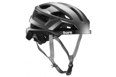 Bern FL-1 Helm - Satin Dark Silver Bern FL-1 Helm - Satin Dark Silver