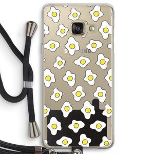 Spiegeleitjes: Samsung Galaxy A3 (2016) Transparant Hoesje met koord