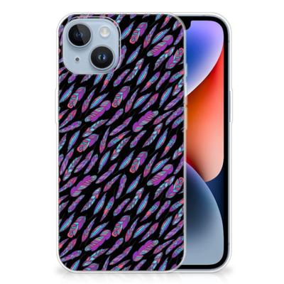 Apple iPhone 14 | TPU bumper | Feathers Color Apple iPhone 14 | TPU bumper | Feathers Color