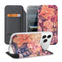 iPhone 17 Pro Smart Cover Hoesje Bosje Bloemen