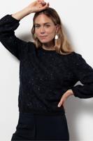 Studio Anneloes Lica Lace Pullover 13398 Trui 6900 Dark Blue