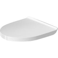 Duravit DuraStyle Basic WC-zitting 36.9x43.3x4.2cm compact met softclose met quickrelease Kunststof wit 0026190000