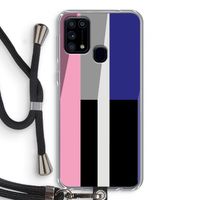 Gestalte 4: Samsung Galaxy M31 Transparant Hoesje met koord