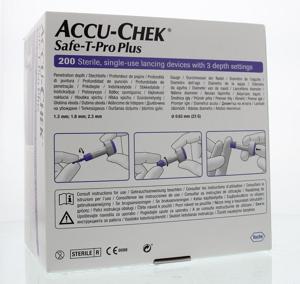 Accu Chek Safe T-pro plus lancetten
