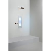 Sunshower Round Small Plus infrarood en UV licht inbouw 95x33x10cm White S0600-S0101