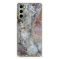 Samsung Galaxy S21FE | TPU | Siliconen hoesje | Marmer Grijs