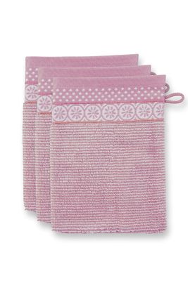 Pip Studio Washandje Set/3 Soft Zellige Lila 16X22cm