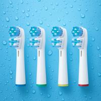Huismerk Universele opzetborstels voor de Oral B Dual Clean - 4st