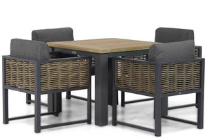 Santika Salviano/Veneto 90 cm dining tuinset 5-delig