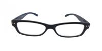 HIP Leesbril zwart blauw - +2.5