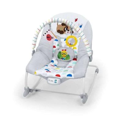 BABY EINSTEIN -DEAN- 3-in-1 meegroeiende babywip, melodietjes en trillingen, 3 standen, afneembare speelboog, 0-30 maanden