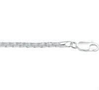 TFT Armband Zilver Vossestaart 3,0 mm 18 cm - thumbnail